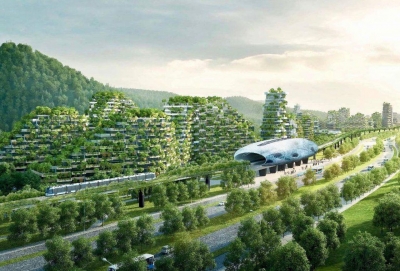 Первый в мире «Лесной город», разработанный для борьбы с загрязнением, строится в Китае